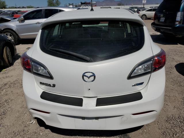 JM1BL1M77D1836966 - 2013 MAZDA 3 I WHITE photo 6