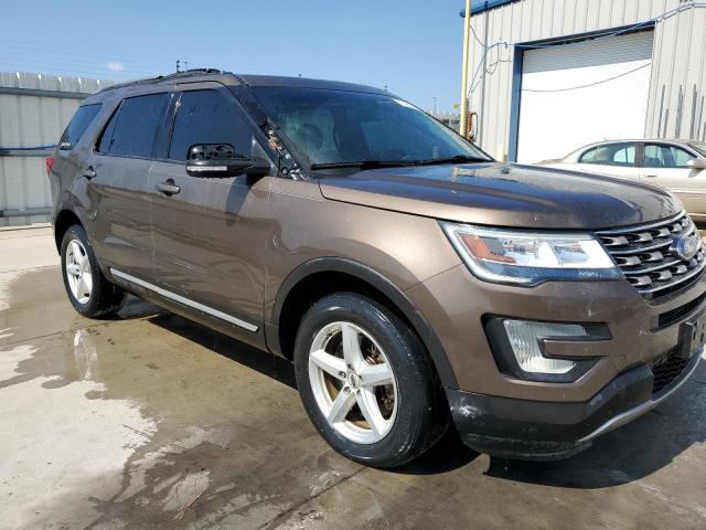 1FM5K8DH4GGA72041 - 2016 FORD EXPLORER XLT BROWN photo 4