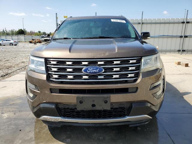 1FM5K8DH4GGA72041 - 2016 FORD EXPLORER XLT BROWN photo 5