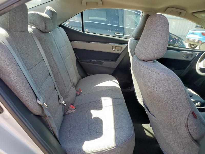 2T1BURHE7FC458375 - 2015 TOYOTA COROLLA L SILVER photo 10