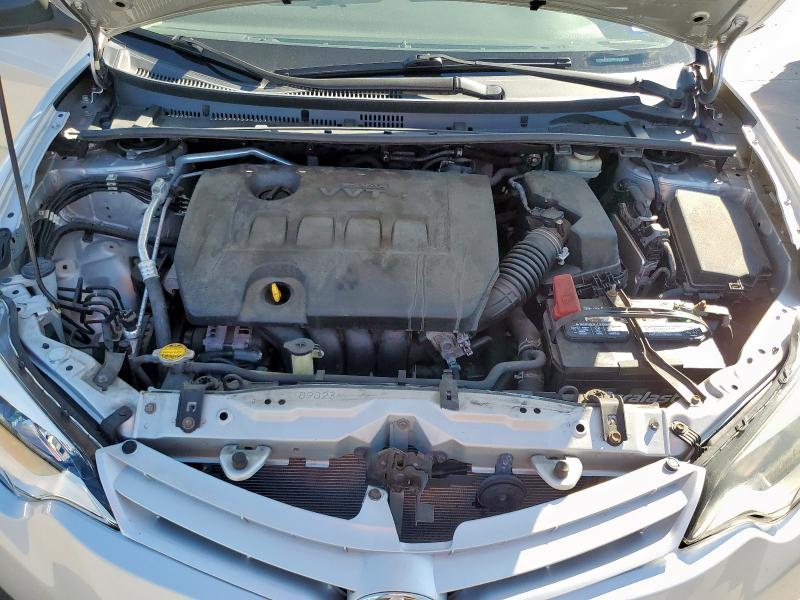 2T1BURHE7FC458375 - 2015 TOYOTA COROLLA L SILVER photo 11