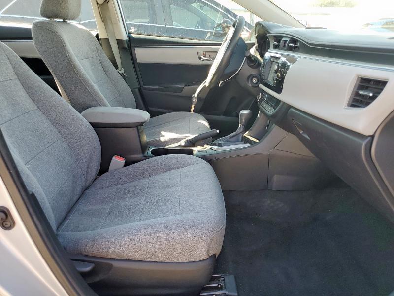 2T1BURHE7FC458375 - 2015 TOYOTA COROLLA L SILVER photo 7