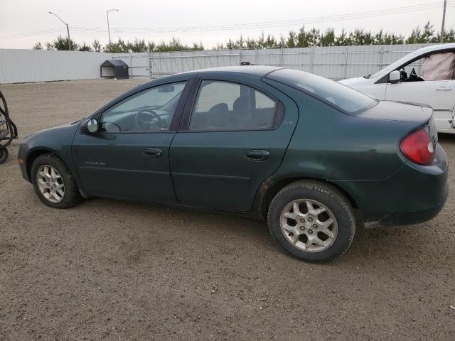 1C3ES46C0YD774489 - 2000 CHRYSLER NEON LE GREEN photo 2