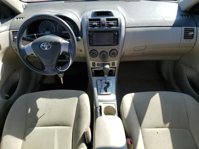 2T1BU4EE3DC006475 - 2013 TOYOTA COROLLA BASE RED photo 8