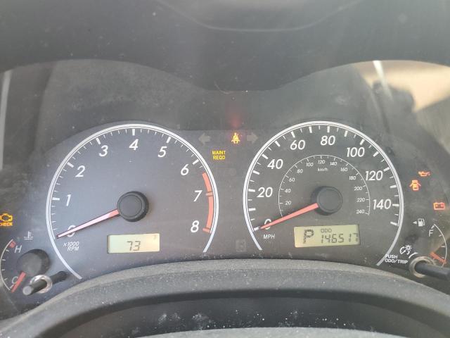 2T1BU4EE3DC006475 - 2013 TOYOTA COROLLA BASE RED photo 9