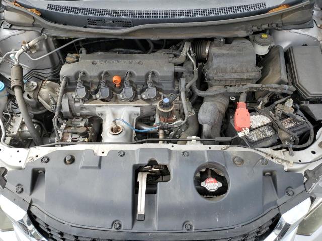19XFB2F97EE007502 - 2014 HONDA CIVIC EXL ვერცხლისფერი ფოტო 11