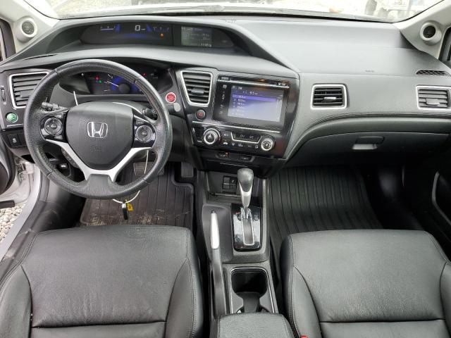 19XFB2F97EE007502 - 2014 HONDA CIVIC EXL ვერცხლისფერი ფოტო 8