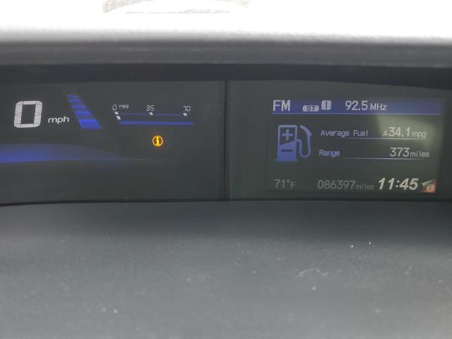 19XFB2F97EE007502 - 2014 HONDA CIVIC EXL ვერცხლისფერი ფოტო 9