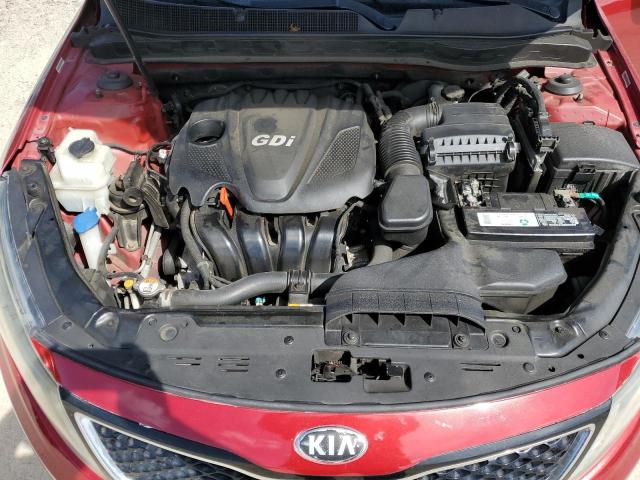 5XXGN4A77FG453753 - 2015 KIA OPTIMA EX RED photo 11
