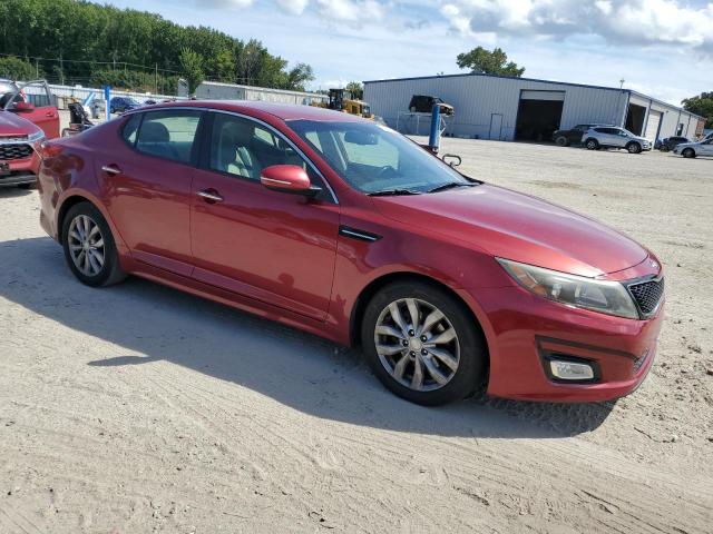 5XXGN4A77FG453753 - 2015 KIA OPTIMA EX RED photo 4