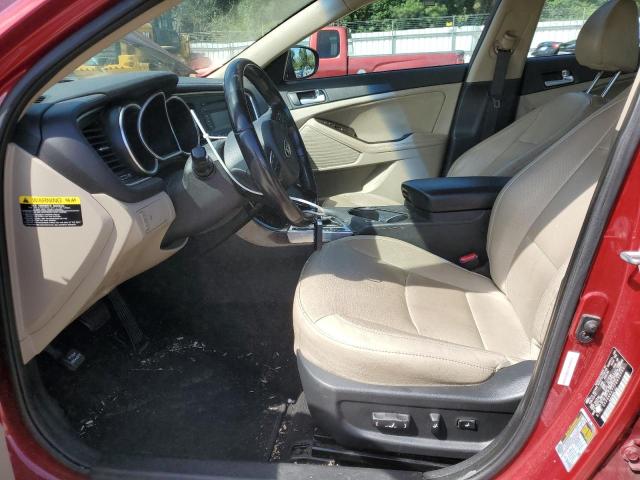 5XXGN4A77FG453753 - 2015 KIA OPTIMA EX RED photo 7