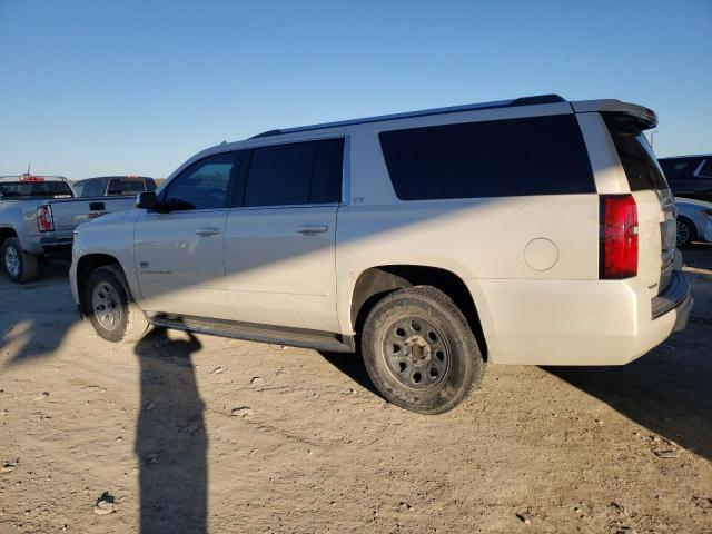 1GNSCKKC7FR511591 - 2015 CHEVROLET SUBURBAN C1500 LTZ WHITE photo 2