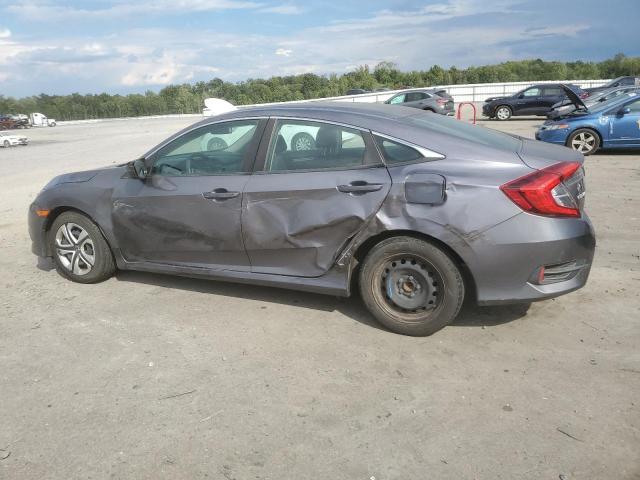 19XFC2E55JE011957 - 2018 HONDA CIVIC LX GRAY photo 2