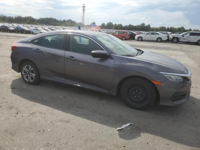 19XFC2E55JE011957 - 2018 HONDA CIVIC LX GRAY photo 4