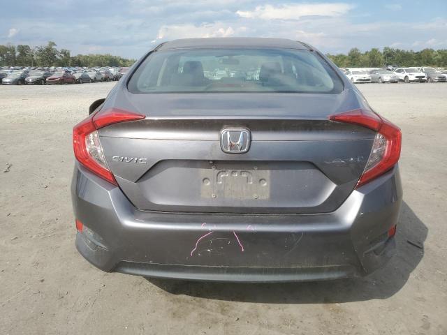 19XFC2E55JE011957 - 2018 HONDA CIVIC LX GRAY photo 6