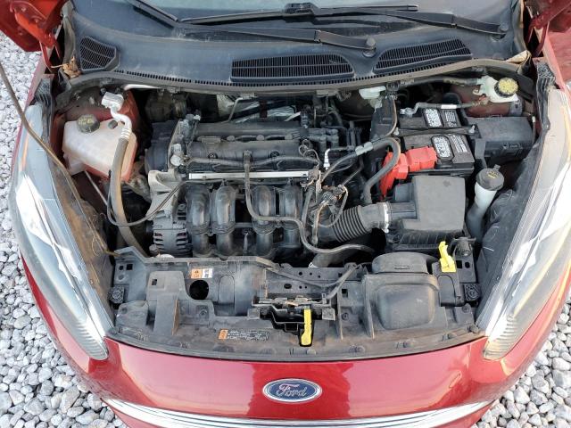 3FADP4BJ4GM194927 - 2016 FORD FIESTA SE RED photo 11