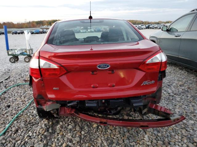 3FADP4BJ4GM194927 - 2016 FORD FIESTA SE RED photo 6