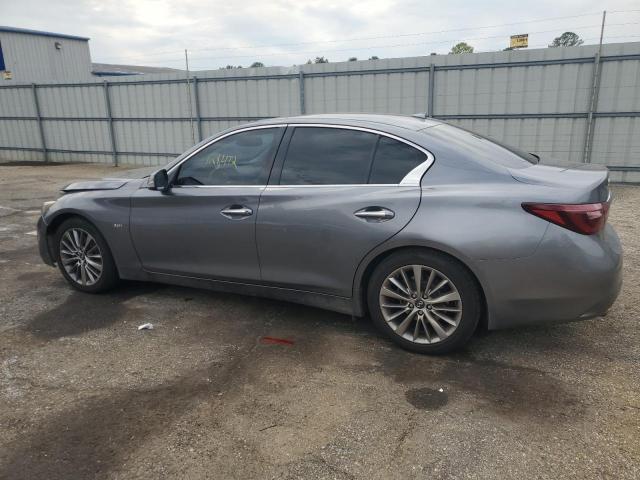 JN1EV7AP2JM361593 - 2018 INFINITI Q50 LUXE GRAY photo 2