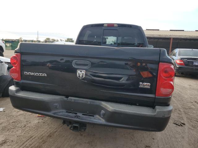 1D7HW58N05S265100 - 2005 DODGE DAKOTA QUAD LARAMIE BLACK photo 6