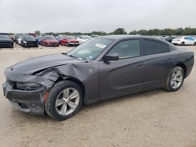 2C3CDXHG4GH149680 - 2016 DODGE CHARGER SXT CHARCOAL photo 1