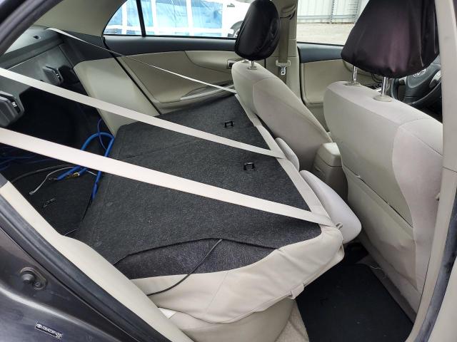 JTDBU4EE5B9163945 - 2011 TOYOTA COROLLA BASE GRAY photo 10