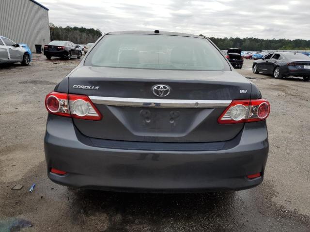 JTDBU4EE5B9163945 - 2011 TOYOTA COROLLA BASE GRAY photo 6
