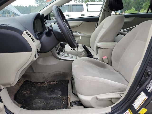 JTDBU4EE5B9163945 - 2011 TOYOTA COROLLA BASE GRAY photo 7