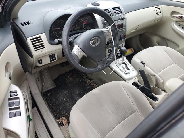 JTDBU4EE5B9163945 - 2011 TOYOTA COROLLA BASE GRAY photo 8