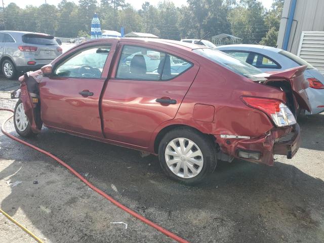 3N1CN7AP4JL853463 - 2018 NISSAN VERSA S BURGUNDY photo 2