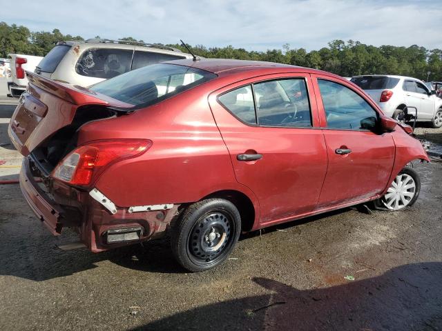 3N1CN7AP4JL853463 - 2018 NISSAN VERSA S BURGUNDY photo 3