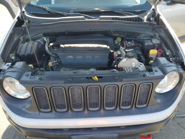 ZACCJBCB4HPE82285 - 2017 JEEP RENEGADE TRAILHAWK SILVER photo 12