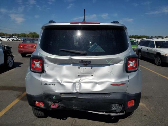 ZACCJBCB4HPE82285 - 2017 JEEP RENEGADE TRAILHAWK SILVER photo 6