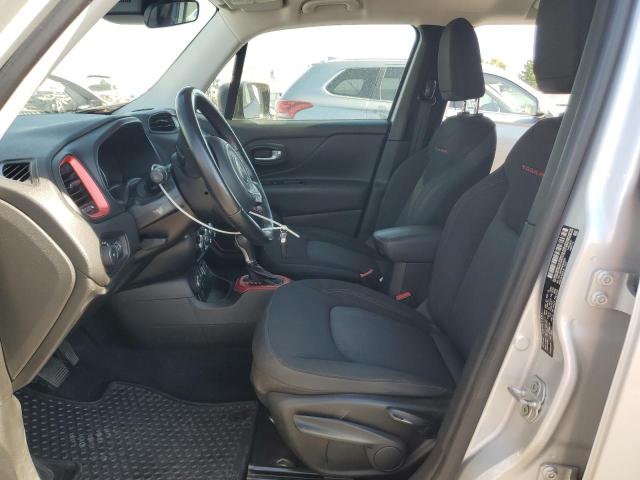 ZACCJBCB4HPE82285 - 2017 JEEP RENEGADE TRAILHAWK SILVER photo 7