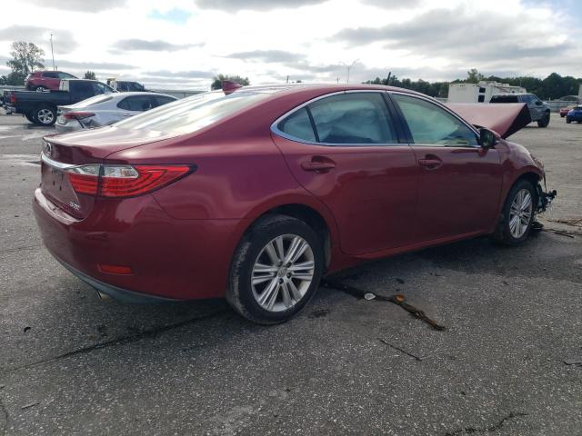 JTHBK1GG9F2164449 - 2015 LEXUS ES 350 RED photo 3