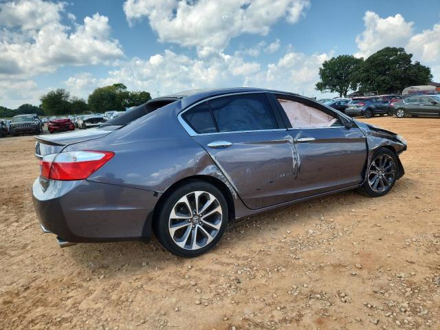 1HGCR2F58FA166756 - 2015 HONDA ACCORD SPORT GRAY photo 3