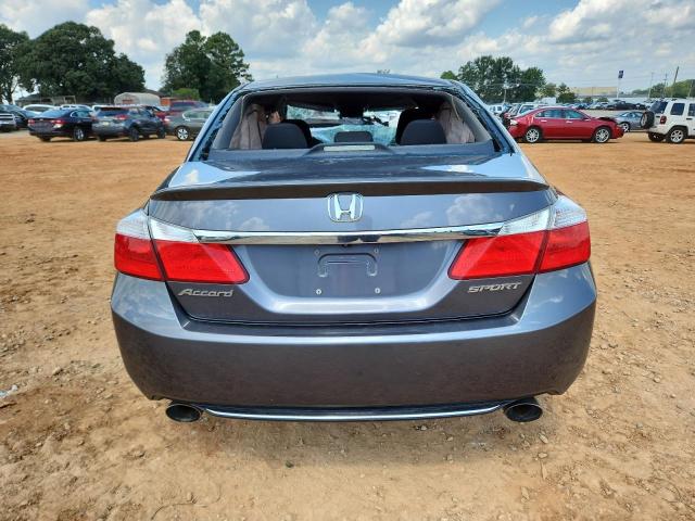 1HGCR2F58FA166756 - 2015 HONDA ACCORD SPORT GRAY photo 6
