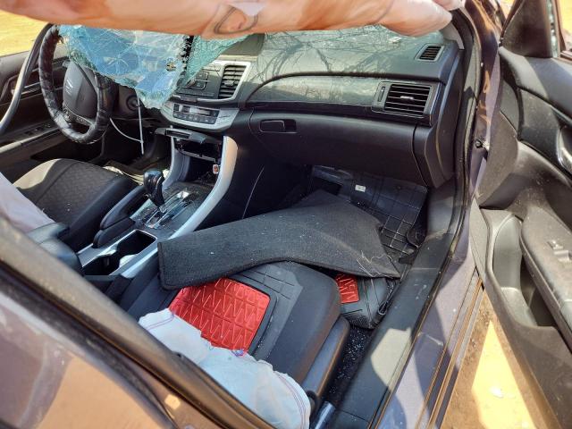 1HGCR2F58FA166756 - 2015 HONDA ACCORD SPORT GRAY photo 8