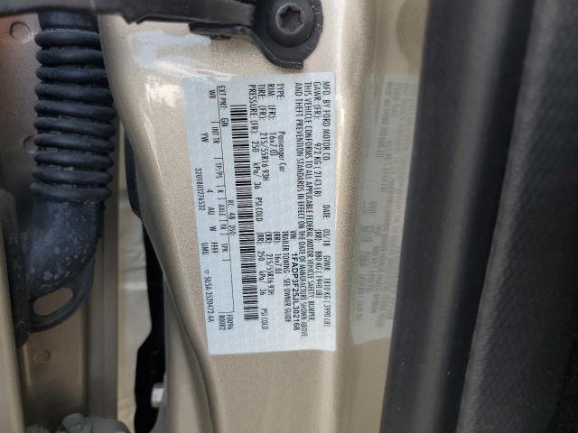 1FADP3F25JL302168 - 2018 FORD FOCUS SE GOLD photo 13