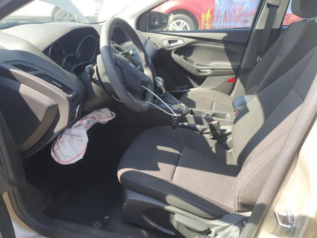 1FADP3F25JL302168 - 2018 FORD FOCUS SE GOLD photo 7
