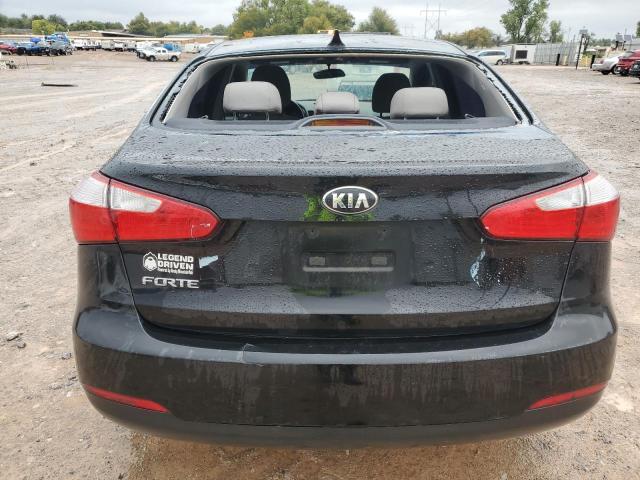 KNAFX4A64F5409885 - 2015 KIA FORTE LX BLACK photo 6