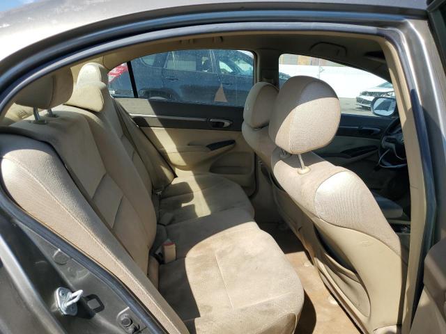 JHMFA36237S024520 - 2007 HONDA CIVIC HYBRID BEIGE photo 10