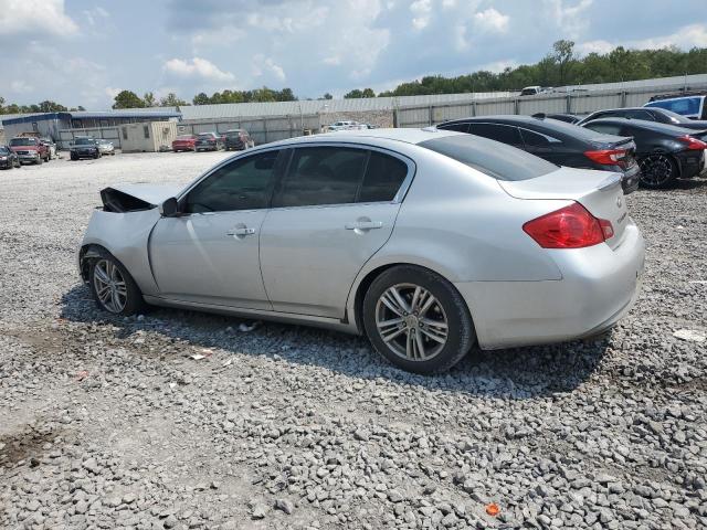 JN1CV6APXDM300790 - 2013 INFINITI G37 BASE SILVER photo 2