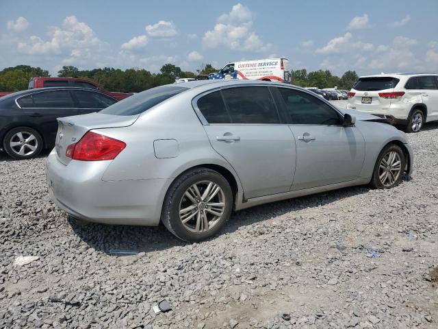 JN1CV6APXDM300790 - 2013 INFINITI G37 BASE SILVER photo 3