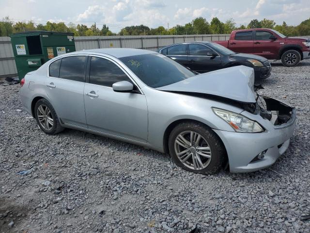 JN1CV6APXDM300790 - 2013 INFINITI G37 BASE SILVER photo 4