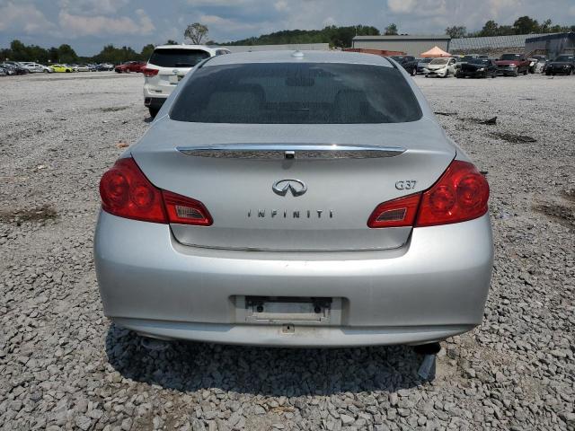 JN1CV6APXDM300790 - 2013 INFINITI G37 BASE SILVER photo 6