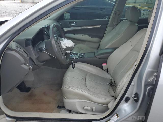 JN1CV6APXDM300790 - 2013 INFINITI G37 BASE SILVER photo 7