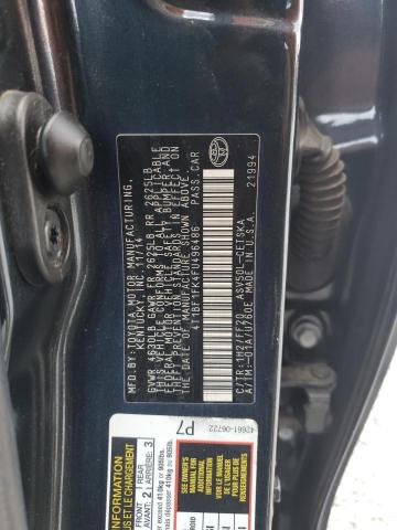 4T1BF1FK4FU496486 - 2015 TOYOTA CAMRY LE BLACK photo 12