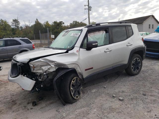 ZACCJBCT8FPC33462 - 2015 JEEP RENEGADE TRAILHAWK SILVER photo 1