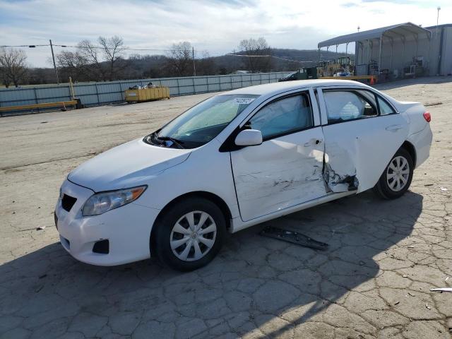 2T1BU4EE0AC485353 - 2010 TOYOTA COROLLA BASE WHITE photo 1