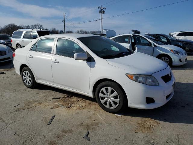 2T1BU4EE0AC485353 - 2010 TOYOTA COROLLA BASE WHITE photo 4